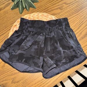 Lululemon Track That high rise 3” shorts